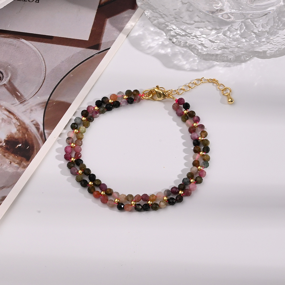 Wholesale Jewelry Elegant Classical Vintage Style Round Simple Copper Handmade Polishing Handmade Chain Bracelets 4