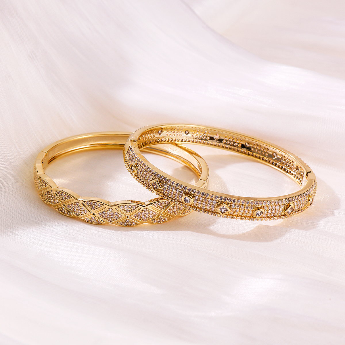 Wholesale Jewelry Elegant Vintage Style Circle Copper Bangle