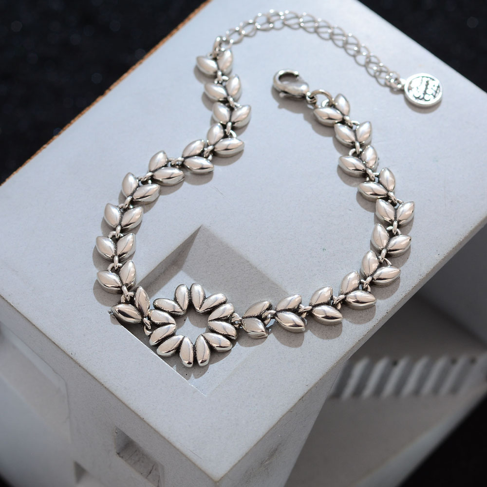 Wholesale Jewelry Sweet Grain Copper Bracelets 4