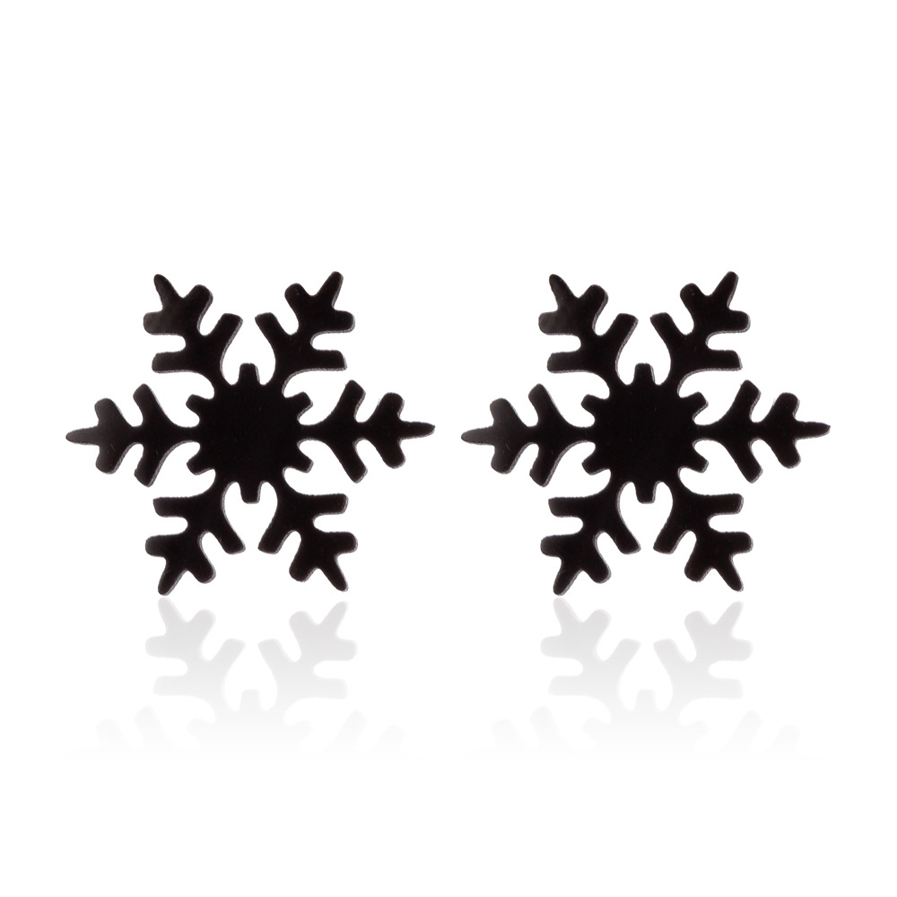 Waterproof Non Tarnish Animal Stud Earrings For Women, 18K Gold PVD Coated 304 Stainless Steel 5