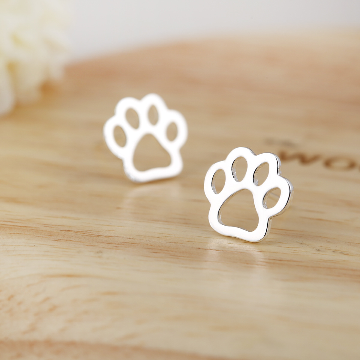 Animal Zodiac Waterproof Non Tarnish Earrings For Women, 304 Stainless Steel With 18K Gold PVD Coated Stud Earrings 2