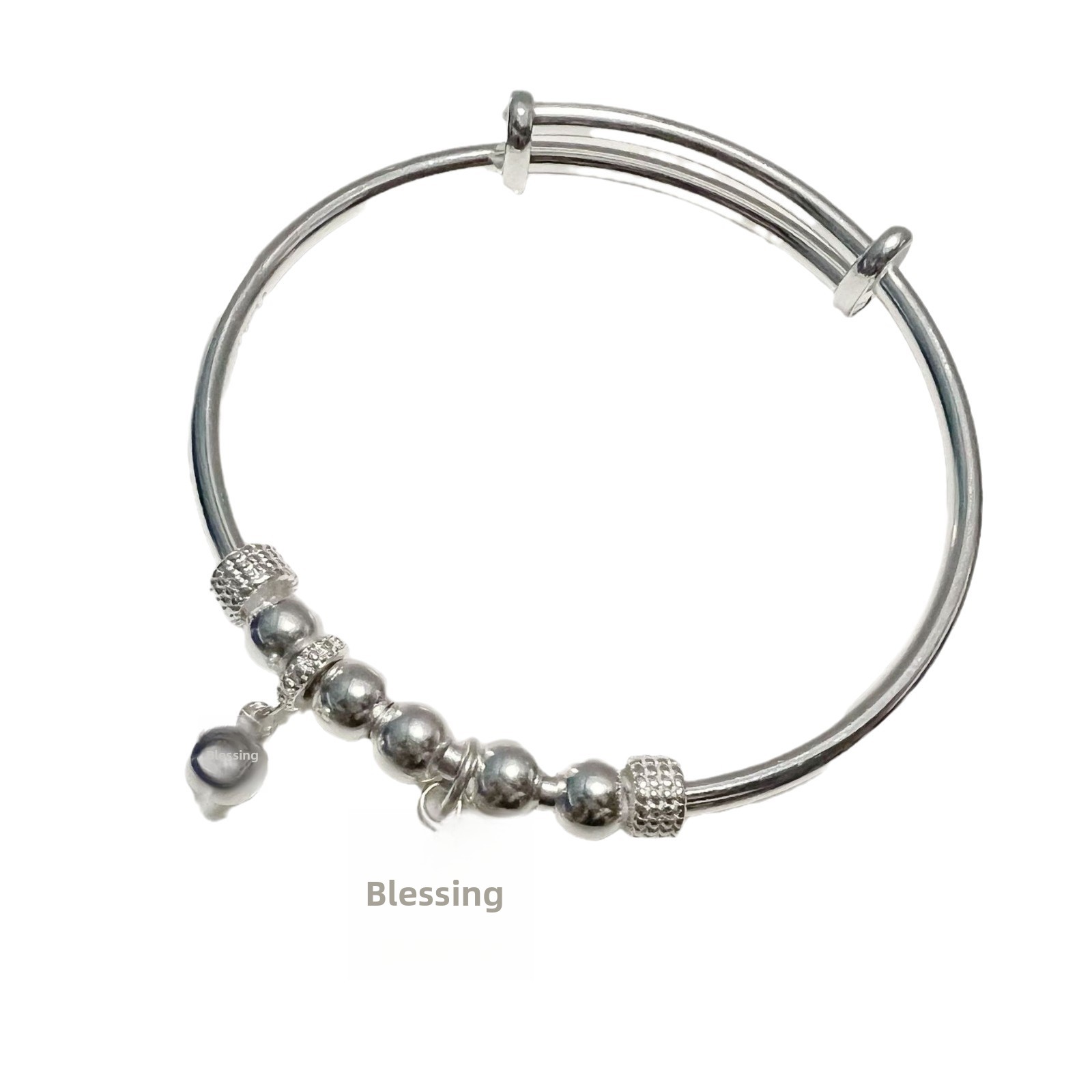 Women’s Simple Style Copper Bangle With Electroplated Gold Plating Featuring Stretch Adjustable Clasp 5